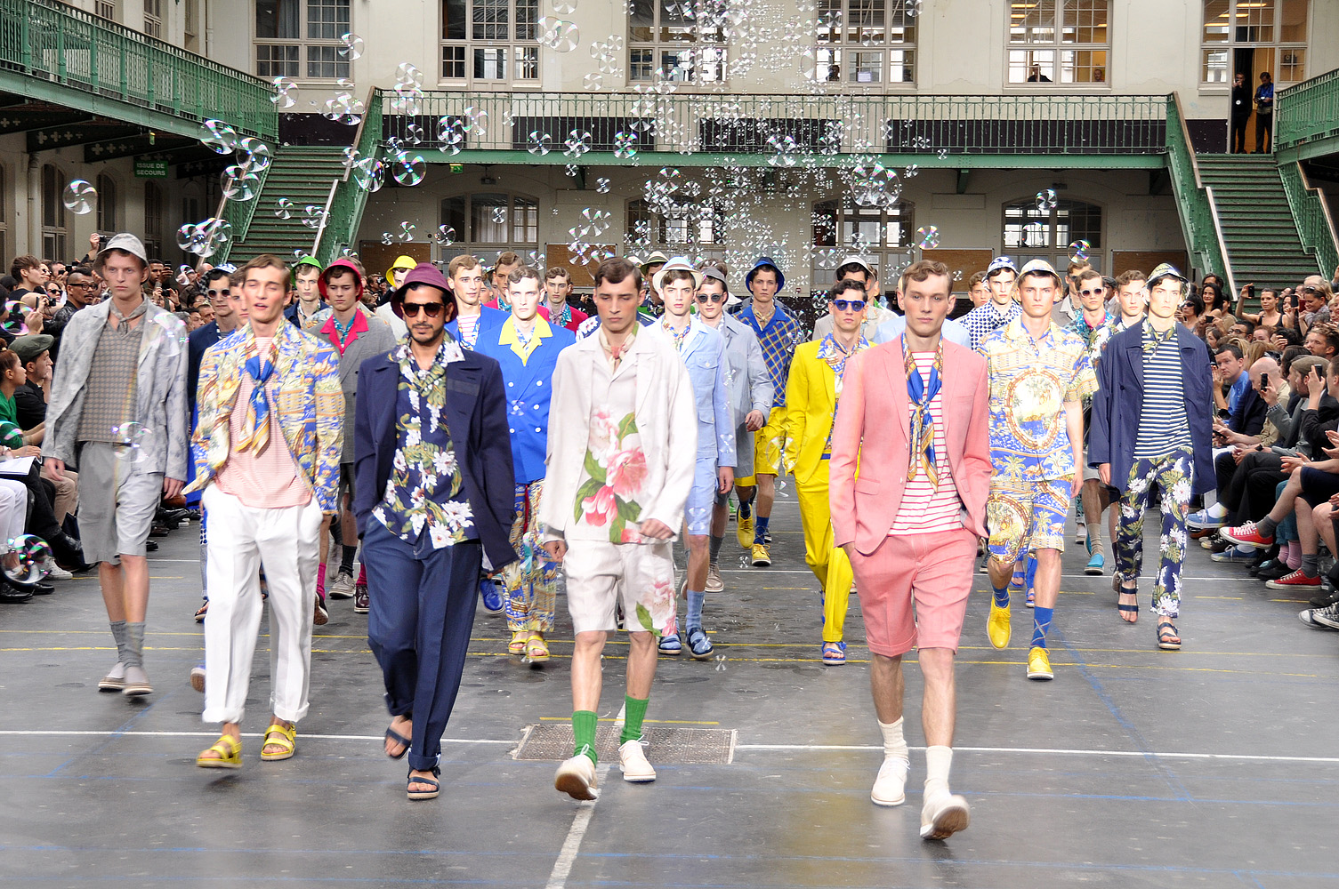 KENZO HOMME - PARIS S/S 2012 FASHION SHOW