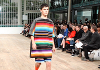 MAN (TOPMAN & FASHION EAST) MARTINE ROSE, MATTHEW MILLER, SHAUN SAMSON - LONDON S/S 2012 FASHION SHOW