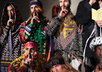 BERNHARD WILLHELM - PARIS F/W 2012 FASHION SHOW & BACKSTAGE