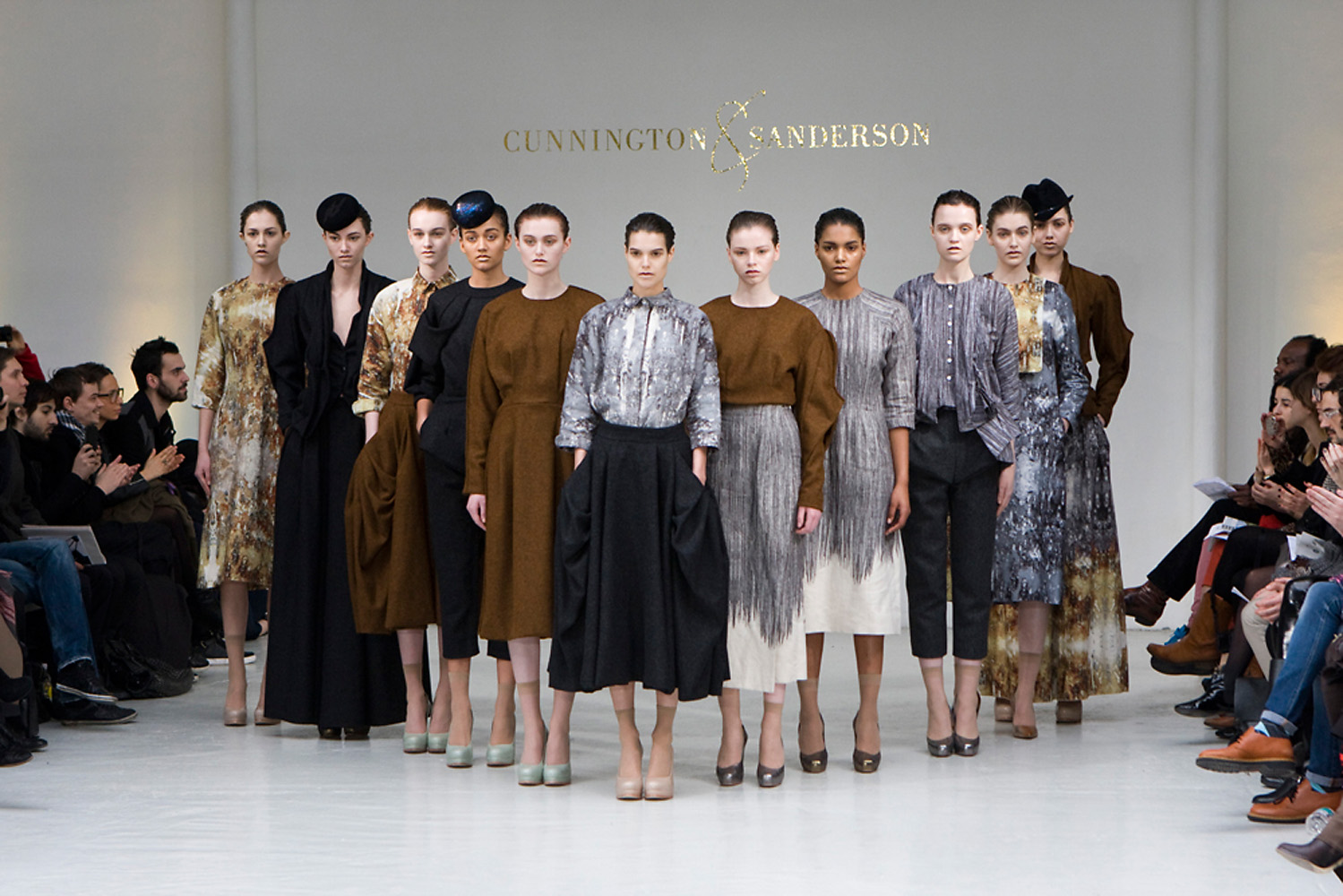 CUNNINGTON & SANDERSON - PARIS F/W 2012 FASHION SHOW